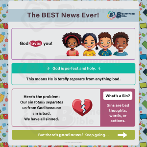 The Best News Ever! Gospel Tract for Kids