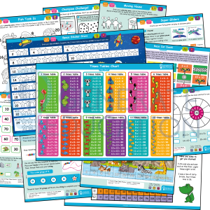 Times Tables Practice: 2, 5 and 10 Times Tables